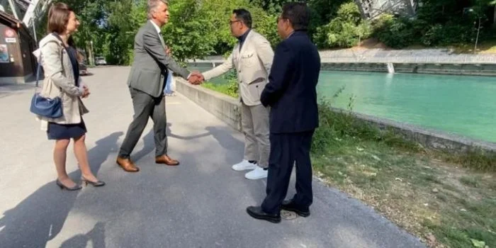 Simpati Wali Kota Bern Alec Van Graffenried kepada Ridwan Kamil dan Istri