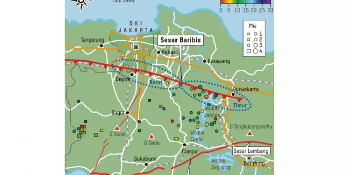 Jakarta Terancam Gempa Akibat Pergerakan Sesar Balibis Terbukti Aktif