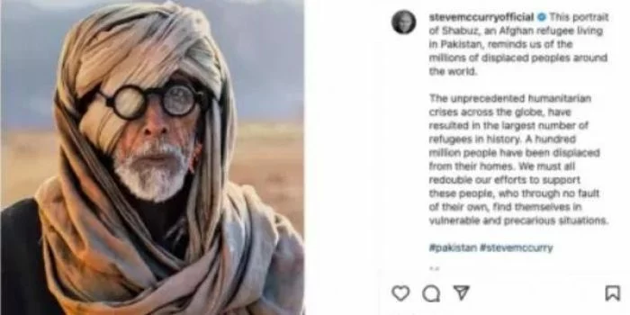 Foto Pengungsi Afghanistan Mirip Artis India Amitabh Bachchan