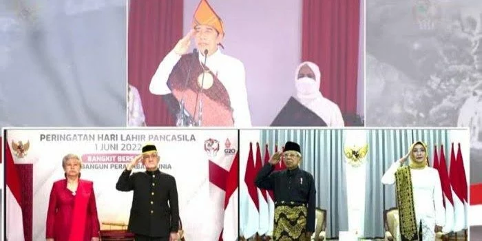 Hari Pancasila, Presiden Jokowi Ajak Pemangku Kepentingan hingga Anak Muda Membumikan Pancasila