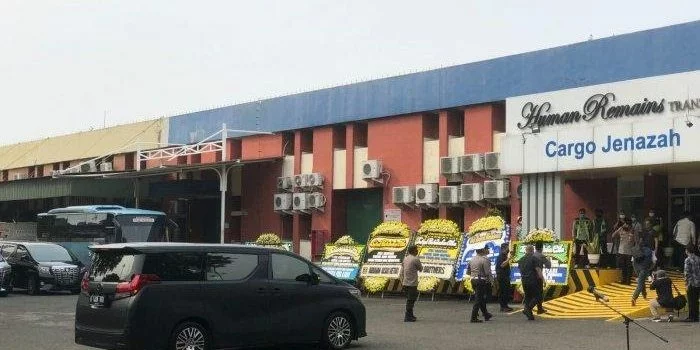 Kedatangan Jenazah Almarhum Eril di Bandara Soetta