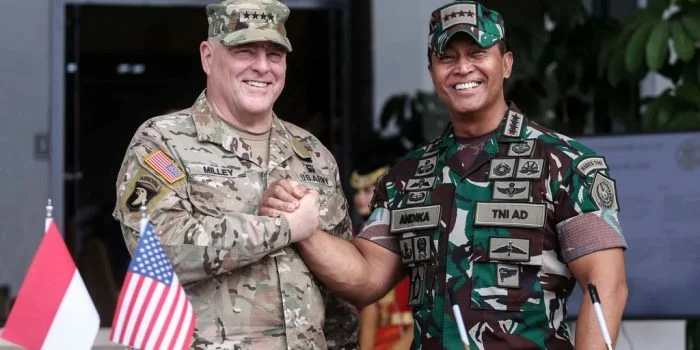 Pertama Kali Sejak 14 Tahun, Panglima TNI Andika Perkasa Terima Kunjungan Panglima Militer AS Mark Milley