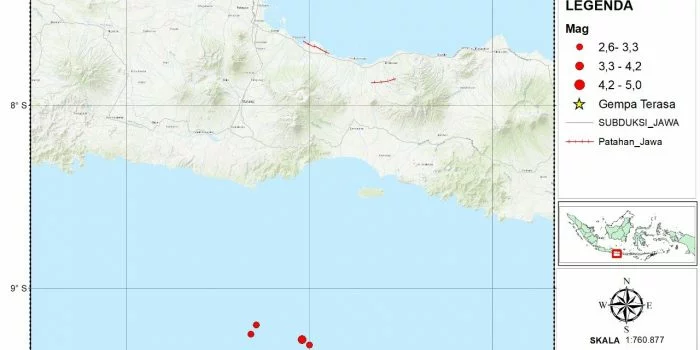 BMKG Ungkap Aktivitas Gempa di Selatan Jawa Timur, Lumajang Diguncang Belasan Kali