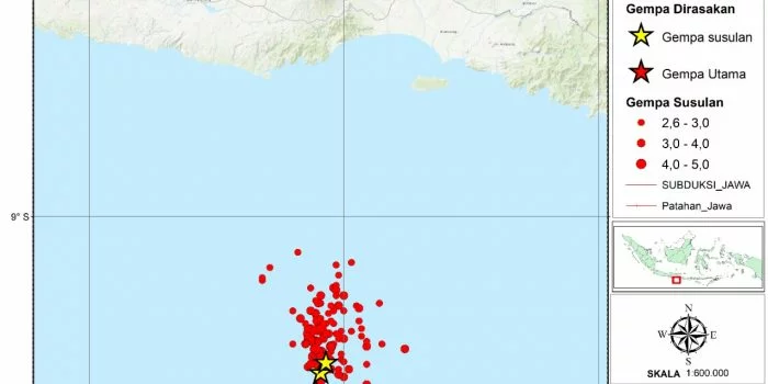 BMKG: 126 Gempa Susulan Terjadi di Lumajang hingga Malang