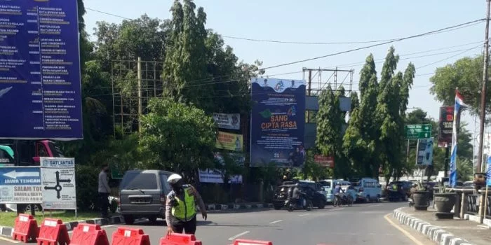 Arah Jalan Siliwangi Kota Cirebon Ditutup