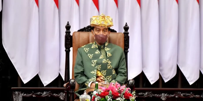 Berikut Pidato Lengkap Jokowi di Sidang Tahunan MPR 2022