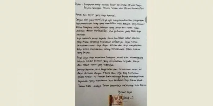 Ahli Grafologi Analisis Tulisan Tangan Ferdy Sambo: Pola Pikir Tajam, Punya Trauma Masa Lalu