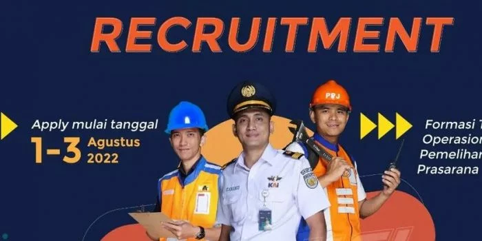 Lulusan SMA, PT Kereta Api Indonesia Buka Lowongan Kerja