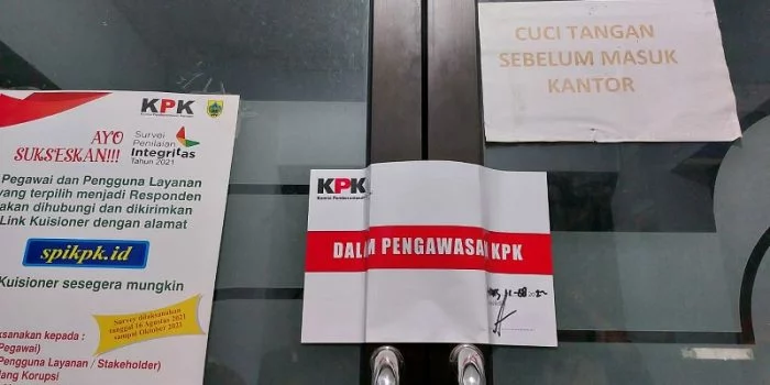 KPK Segel Sejumlah Ruangan di Kantor Bupati Pemalang