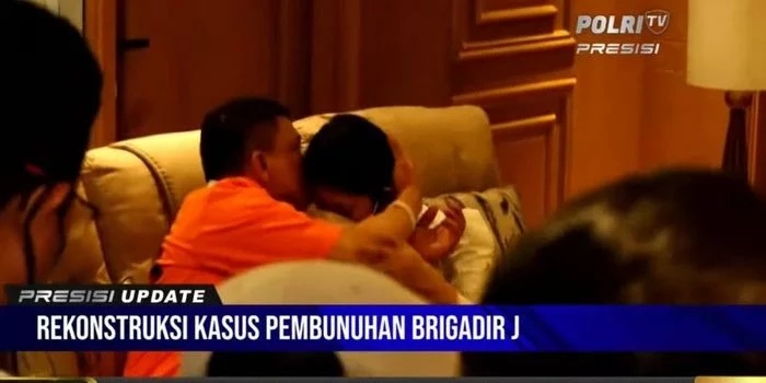 78 Adegan 7,5 Jam Rekonstruksi Kasus Pembunuhan Brigadir J Selesai