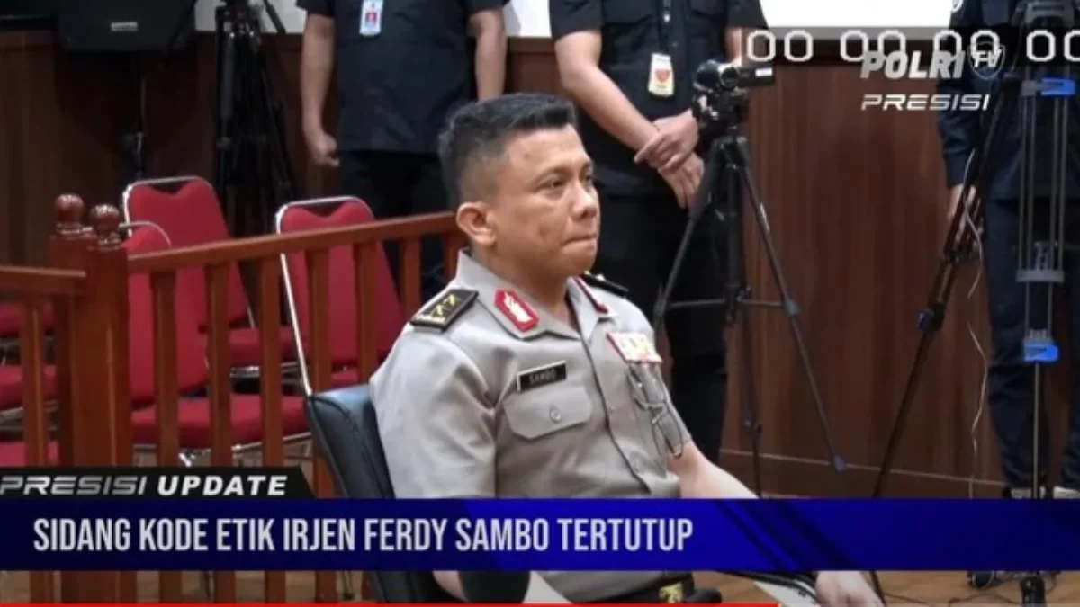 Fakta Sidang Komisi Etik Polri Ferdy Sambo Selama 17 Jam