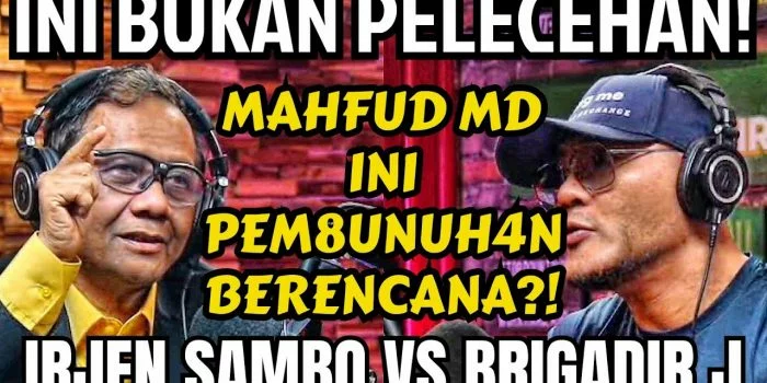 Mahfud Md Bongkar Fakta, Peragakan Irjen Ferdy Sambo Menangis di Depan Kompolnas untuk Mendukung Skenario