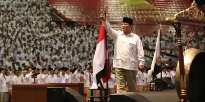 Prabowo Subianto Resmi Maju Sebagai Calon Presiden 2024