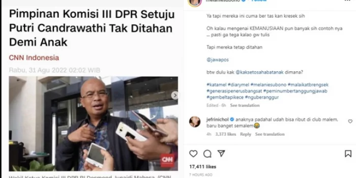 Komentar Jefri Nichol Mengejutkan Sebut Anak Ferdy Sambo, Bikin Keributan di Kelab Malam