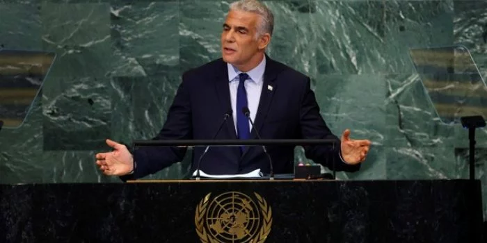 Pidato Perdana Menteri Israel Yair Lapid di Sidang Majelis Umum PBB: Dukung Negara Palestina