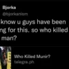 Who Killed Munir versi Bjorka