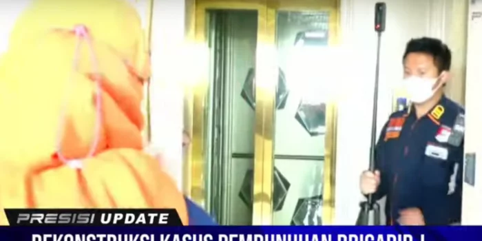 Mewahnya Rumah Pribadi Ferdy Sambo Dilengkapi Elevator Terlihat Saat Rekonstruksi Kasus Penembakan Brigadir J