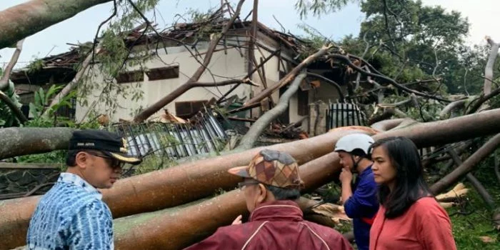 Hujan Deras Angin Kencang Picu 31 Kasus Bencana Alam di Kota Bogor