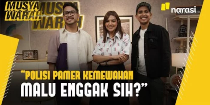 Presenter Najwa Shihab Sentil Polisi Pamer Kemewahan: Wajar dong Kita Tanya, Halal Enggak Sih, Duit Lu?