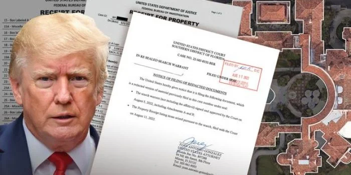 FBI Temukan 11 Ribu Catatan dan Foto Pemerintah, 18 Dokumen Berlabel 'Top Secret' 54 Dokumen 'Confidential' di Rumah Pribadi Trump