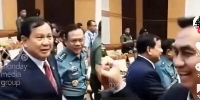 Bertemu Effendi Simbolon, Prabowo: Sekarang Berani Kau Sama Aku Ya, Videonya Viral