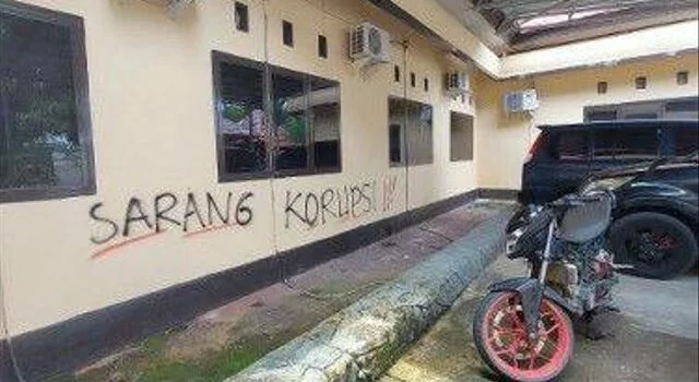 Terungkap Motif Aipda HR Coret Kantor Polres Luwu 'Sarang Pungli' dan 'Sarang Korupsi'