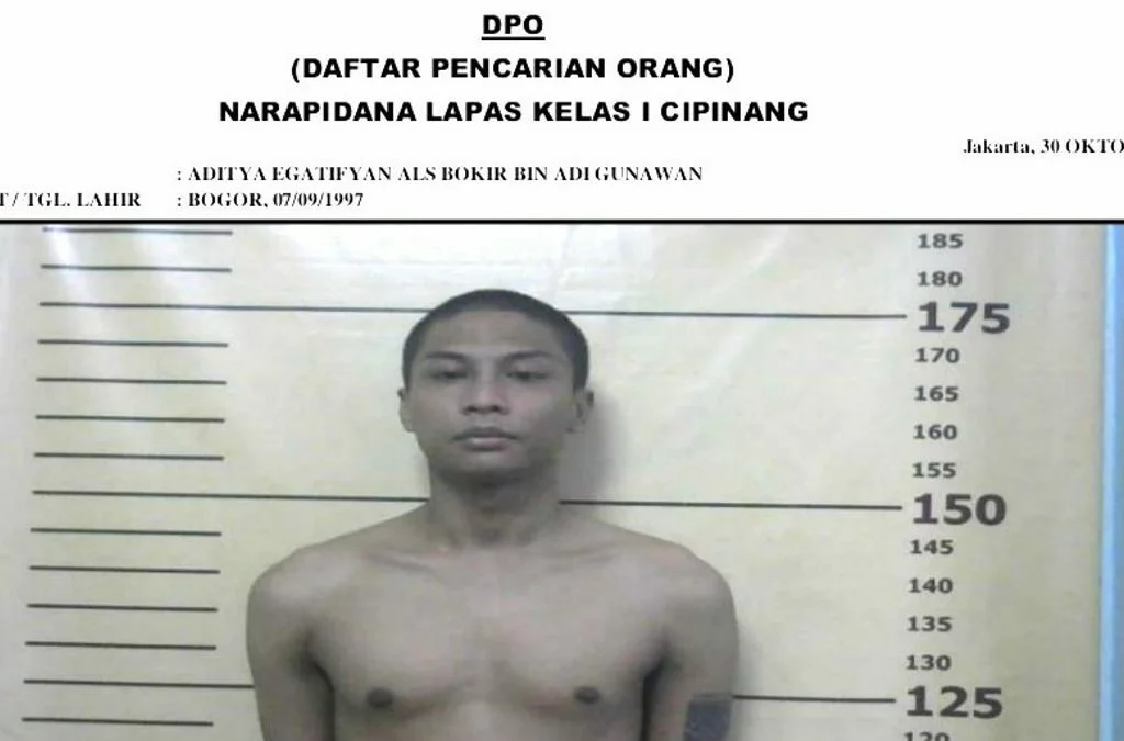 Usai Salat Magrib, Bokir Napi Narkoba Lapas Cipinang Kabur