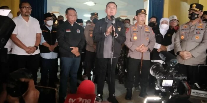 Kata Pembuka Ketum PSSI Iwan Bule di Stadion Kanjuruhan: Hadirin yang Berbahagia, Picu Komentar Warganet