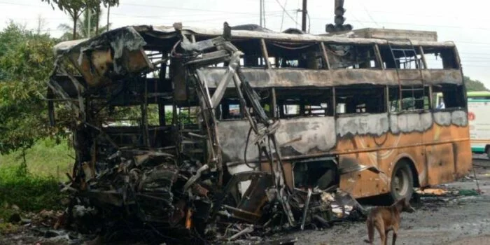 Bus Terbakar 12 Penumpang Tewas di Nashik