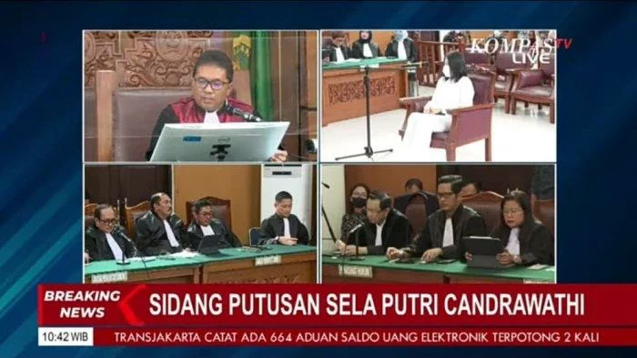 Hakim Tolak Nota Keberatan Putri Candrawathi