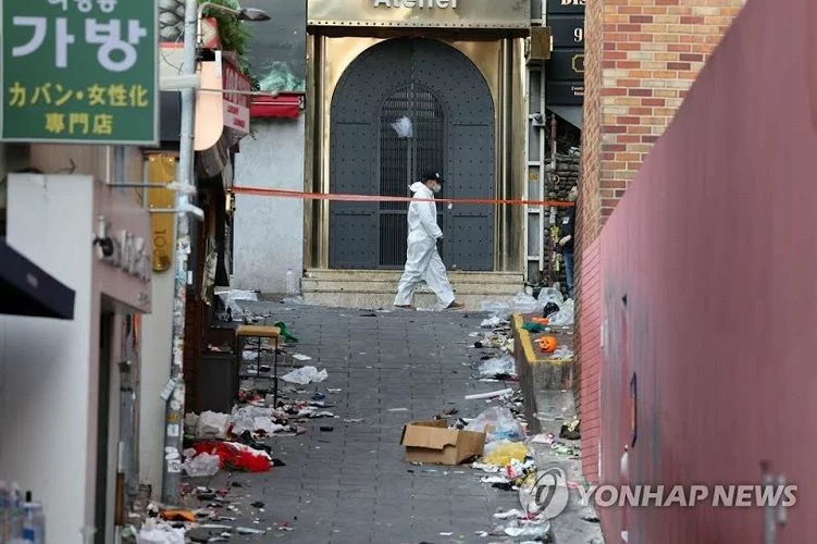 Intelijen Polisi Yongsan Ditemukan Tewas Diduga Bunuh Diri Usai Tragedi Itaewon