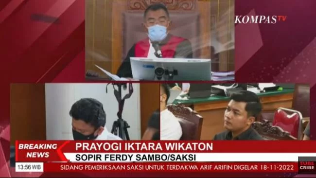 Ferdy Sambo Disebut Kenakan Seragam Lengkap Saat Kejadian Penembakan Brigadir J