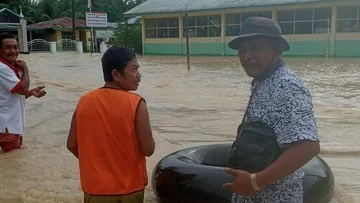 Sebanyak enam kecamatan di Serdangbedagai, Sumut, terendam banjir sejak 15 November. (Foto: Arsip BPBD Sergai)