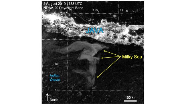 Ada Cahaya Terbesar di Laut Selatan Yogyakarta dan Jawa Tengah, Belum Terjawab Secara Sains