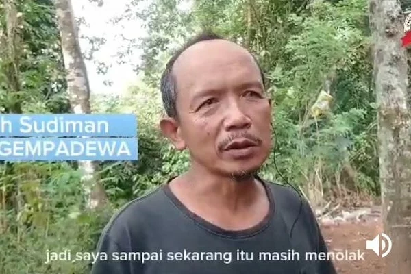 Soal Uang Pembebasan Tanah Wadas, Ketua Gempadewa Bantah Terima 11 M dari Ganjar Pranowo