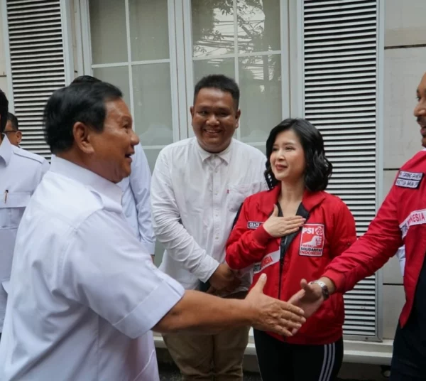 Prabowo Subianto Sambangi PSI, Giring: Mind Blowing Banget