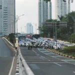 Ada Anies-Cak Imin dan Ganjar-Mahfud Lalin Kuningan Menuju Menteng Macet