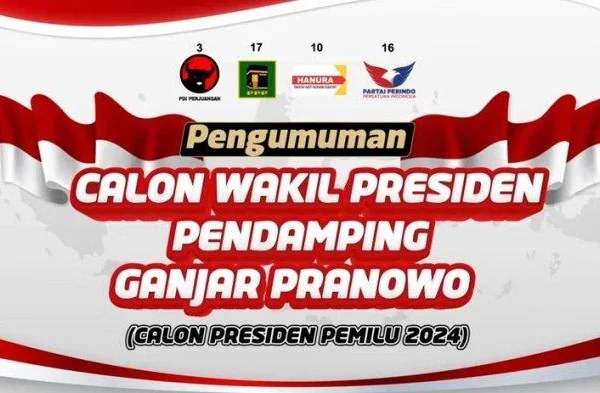 Live Streaming Pengumuman Bacawapres Ganjar Pranowo, Klik Disini