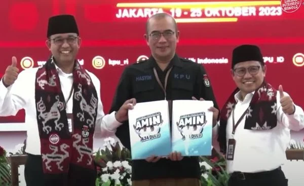 Anies-Cak Imin Resmi Jadi Peserta Pilpres 2024