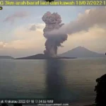 PVMBG Catat 21 Letusan Gunung Anak Krakatau dalam 2 Hari Terakhir