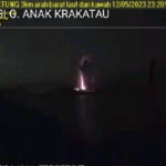 Gunung Anak Krakatau di Indonesia Meletus Lagi