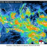 BMKG: Satu Siklon Tropis dan Satu Bibit Siklon Terbentuk di Selatan Indonesia