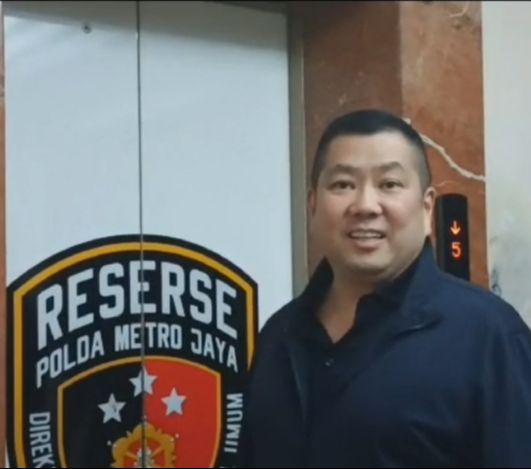 Hary Tanoe Sambangi Ditrkrimum Polda Metro Jaya, Kunjungi Aiman