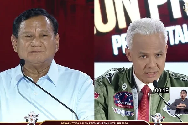 Perdebatan Sengit Ganjar Pranowo-Prabowo Subianto Soal Minimum Essential Force