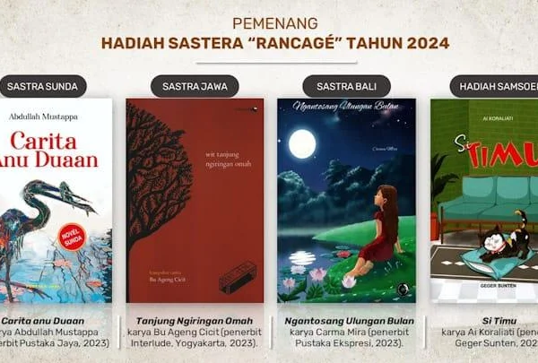 3 Sastrawan Jawa, Sunda dan Bali Jadi Pemenang Ajang Hadiah Sastra Rancage 2024