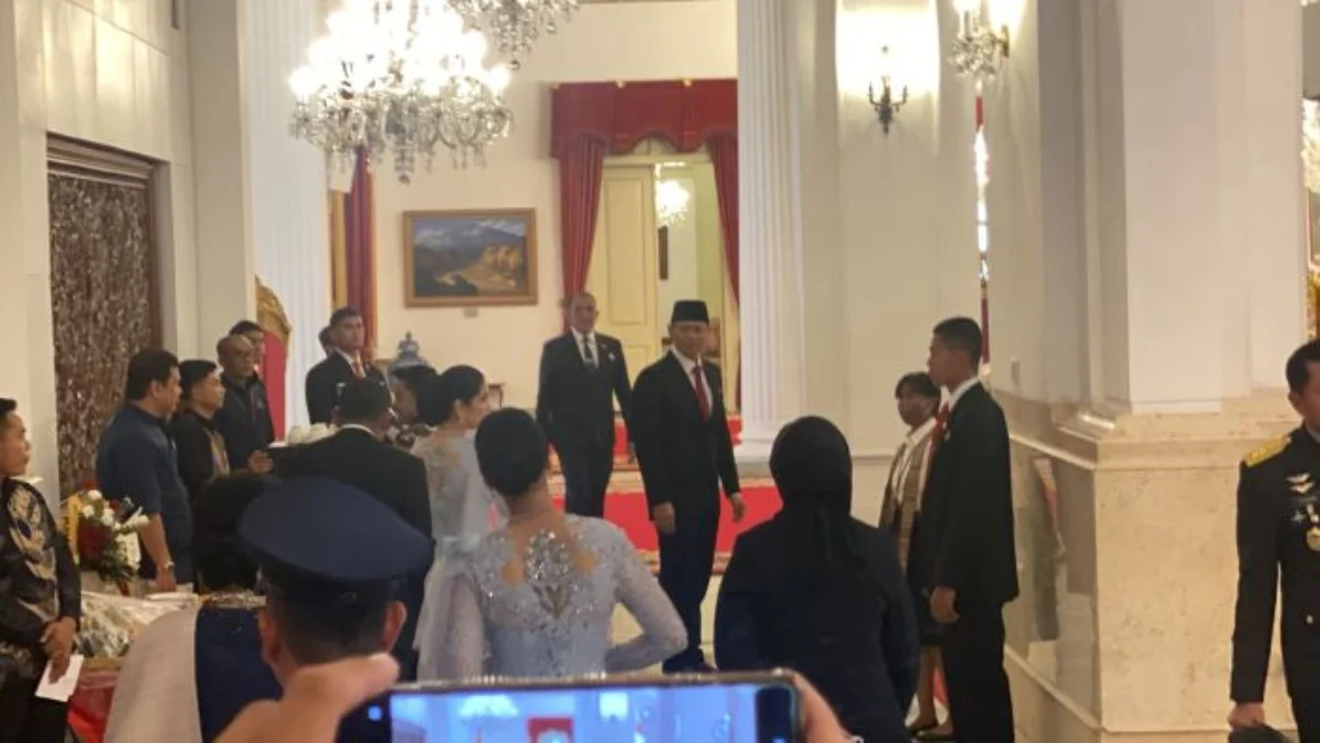 Dilantik Jadi Menteri Agraria dan Tata Ruang, AHY Tiba di Istana