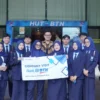 Mahasiswa Manajemen Pemasaran dan Manajemen Keuangan Perbankan Politeknik LP3I Tasikmalaya Office Tour Bank Tabungan Negara