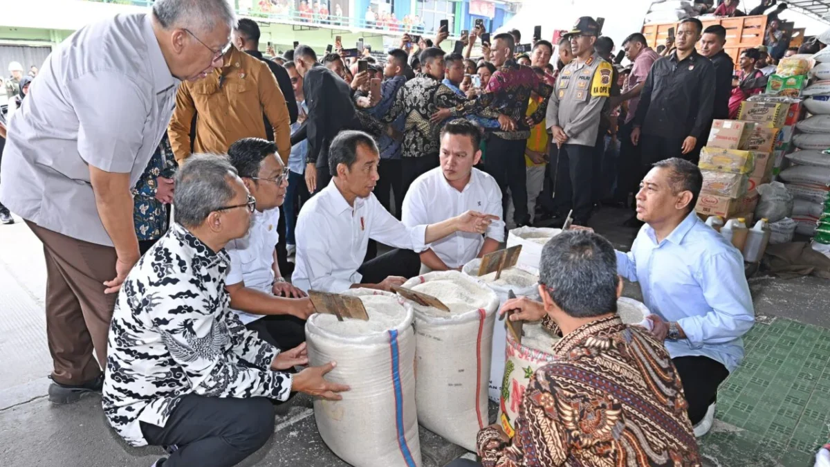 Jokowi Sebut Harga Beras Mahal Lantaran Produksi Berkurang Akibat Perubahan Iklim