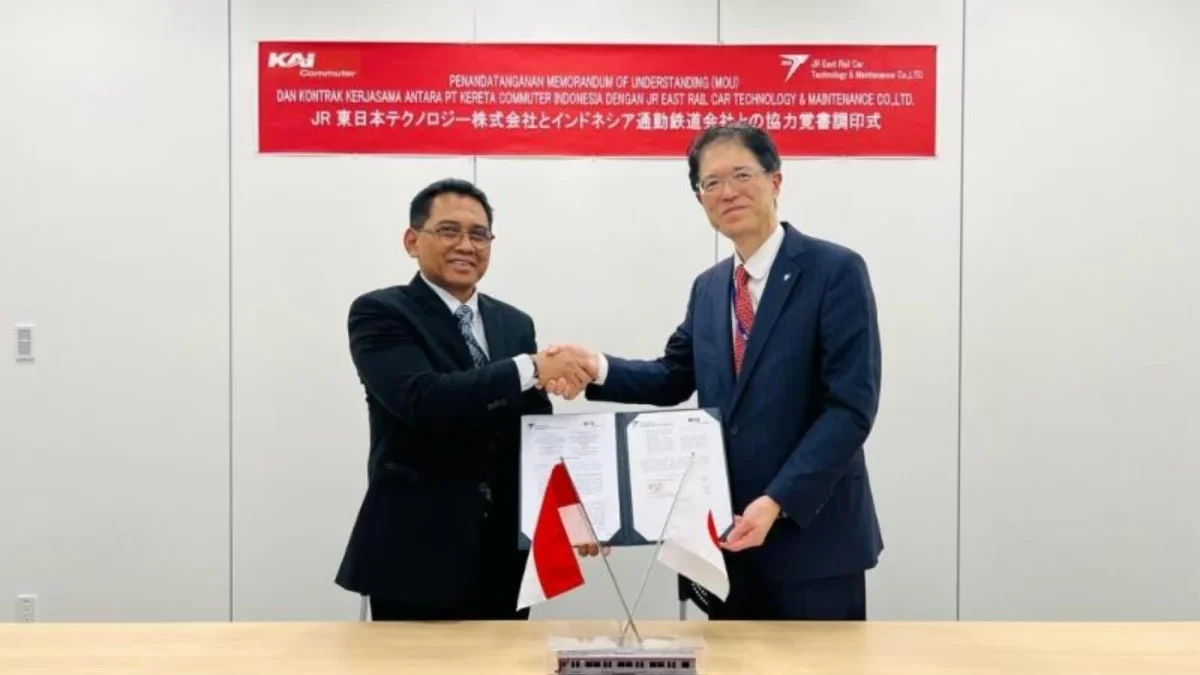 MoU KAI Commuter-JRTM Jepang, Investasi Suku Cadang dan Perawatan Saraa KRL Senilai Rp734 Miliar