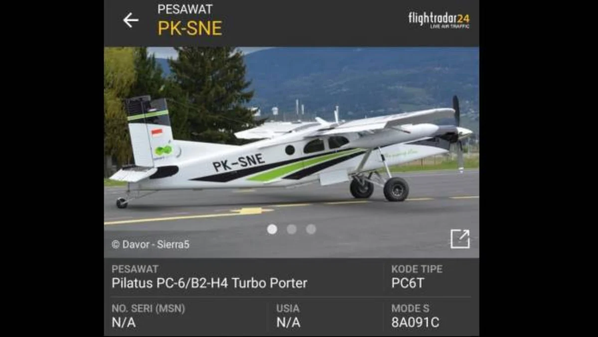 Misi Pencarian Kotak Hitam dan Flight Data Recorder Pesawat Pilatus PC-6 Porter PK-SNE Smart Aviation